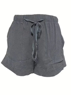 Korte broek met elastische taille