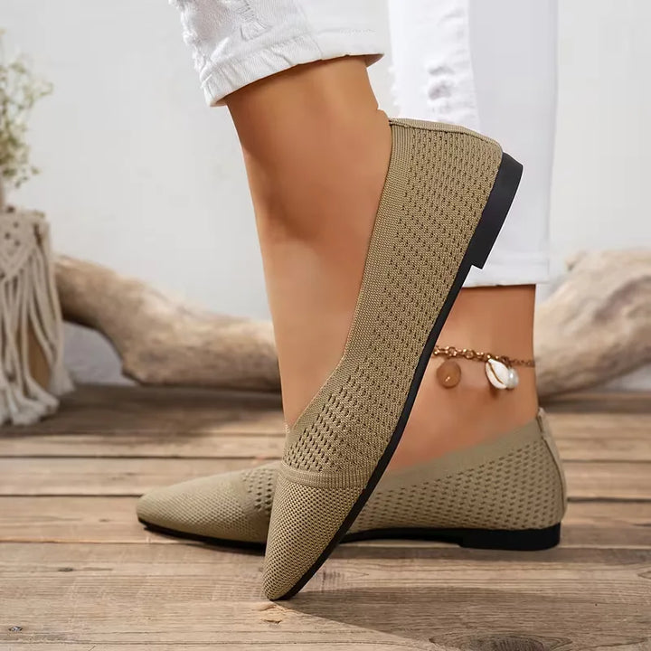 Ballerina met puntige neus