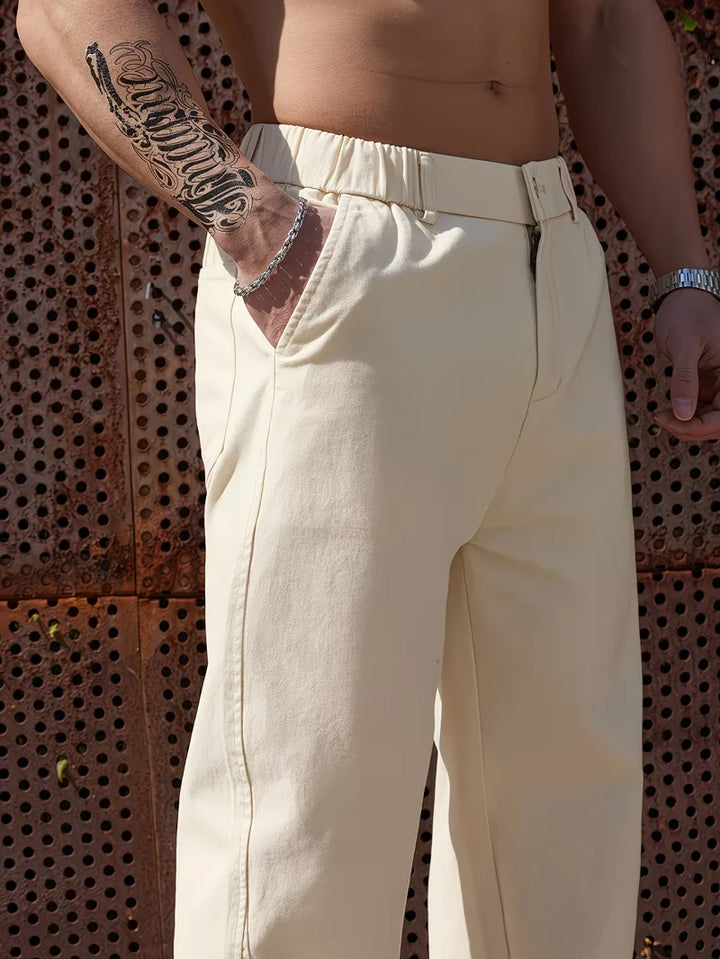 Pantalons met elastische band