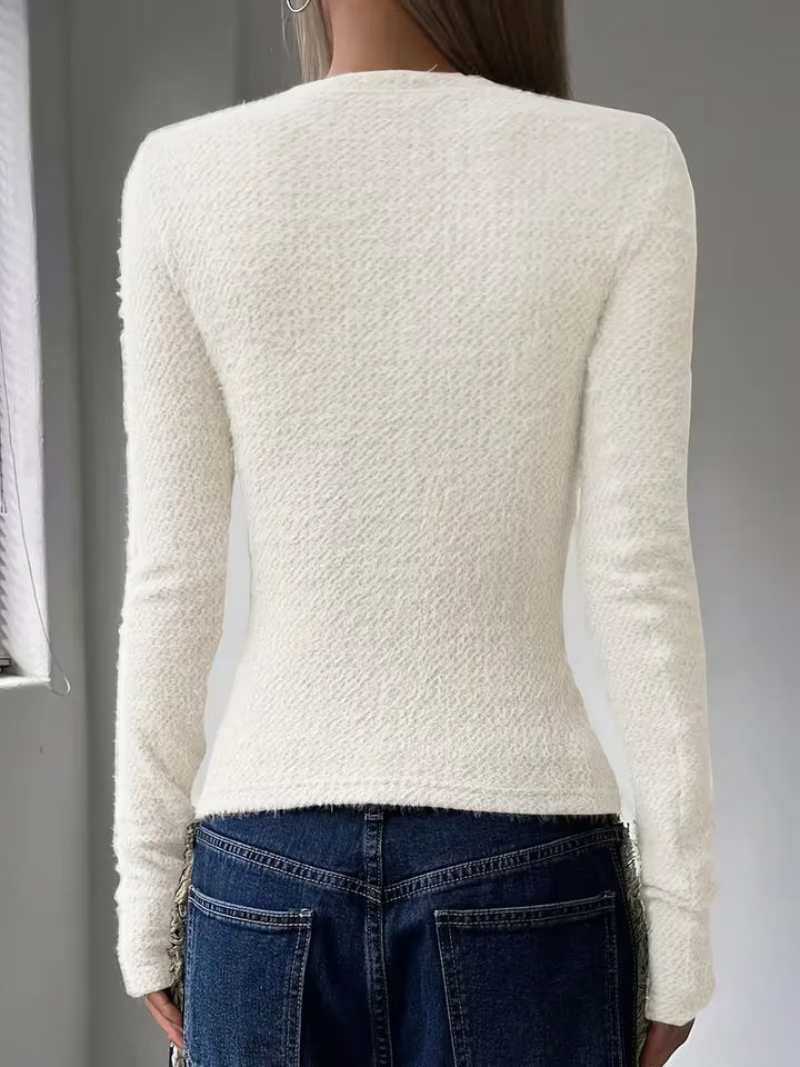 Longsleeve top met lange mouwen
