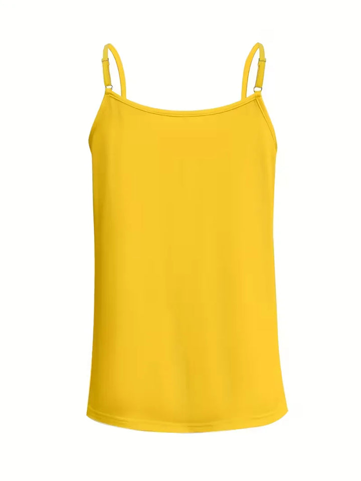 kanten tanktop met V-neck