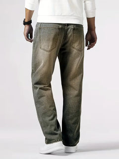 Loose fit jeans met vijf zakken