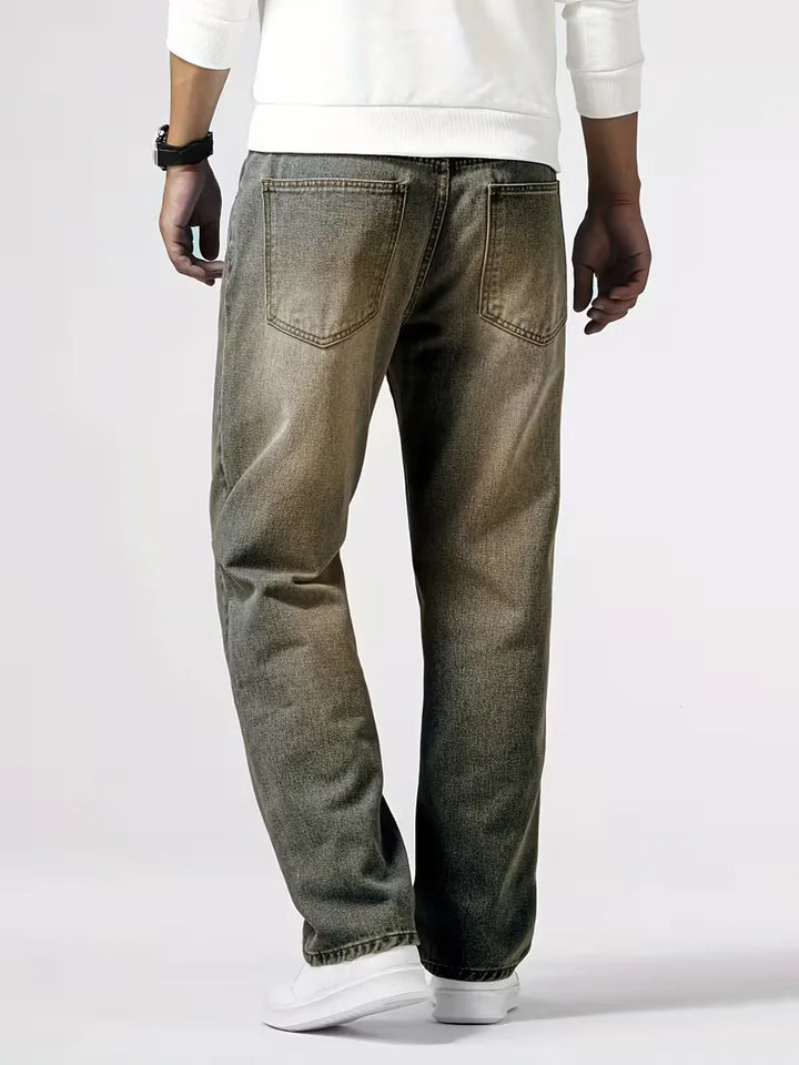 Loose fit jeans met vijf zakken