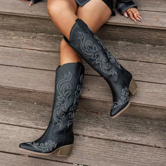 Cowboylaars met borduursel