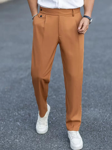 Pantalons met rechte pijpen