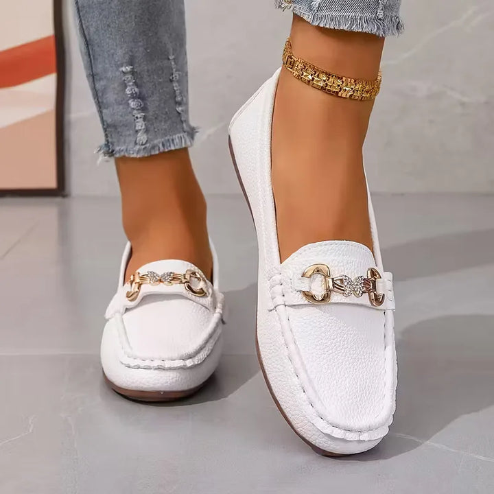 Loafers met vlinderdetail