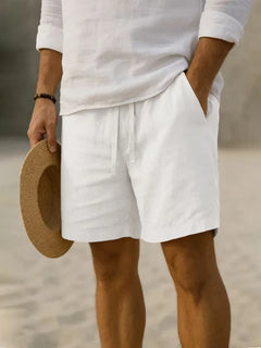 Shorts met elastische tailleband