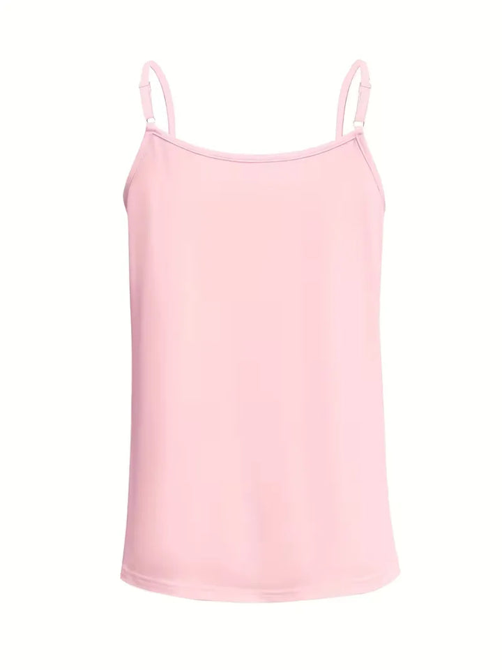 kanten tanktop met V-neck
