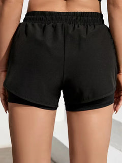 Korte broek met elastiek