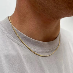 Dunne gouden ketting