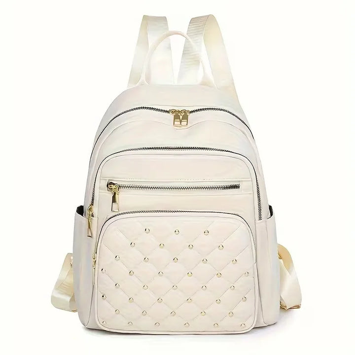 Rugzak met quilted voorkant