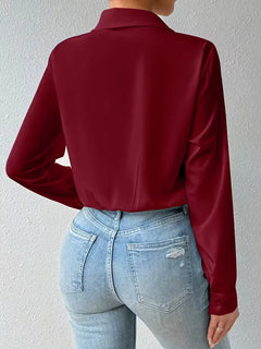 Bodysuit met lange mouwen