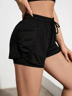 Korte broek met elastiek