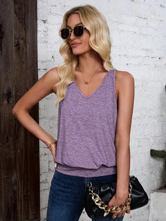 tanktop met V-hals