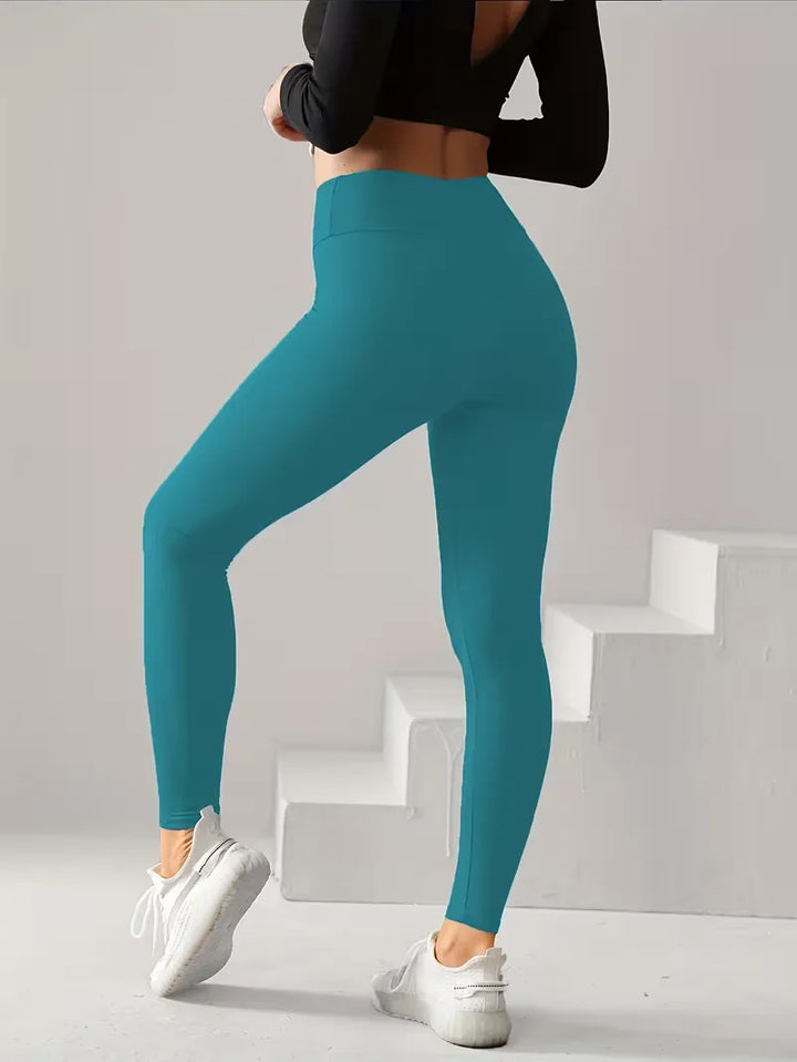 High-waisted slim fit legging