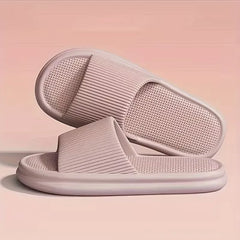 Badslippers met dikke zool