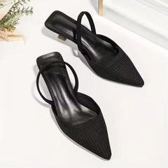 Hak met flare heel