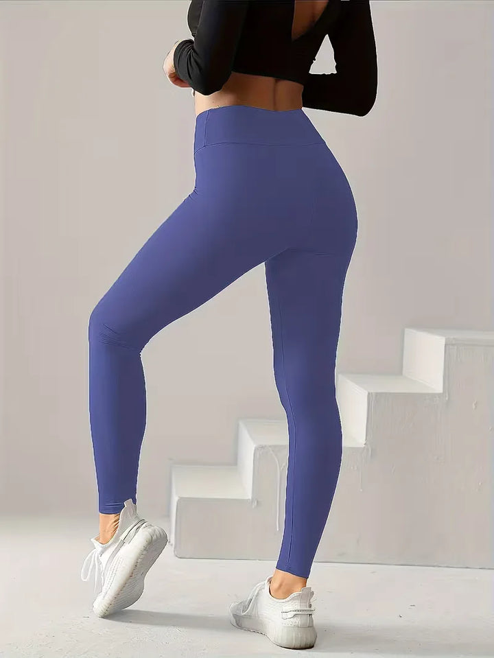 High-waisted slim fit legging