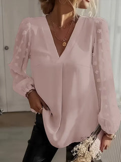 Blouse met lange mouwen