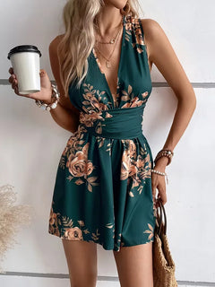 Jumpsuit met floral print