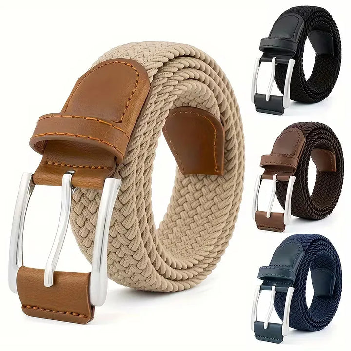 Gevlochten casual riem