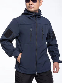 Parka met fleece voering