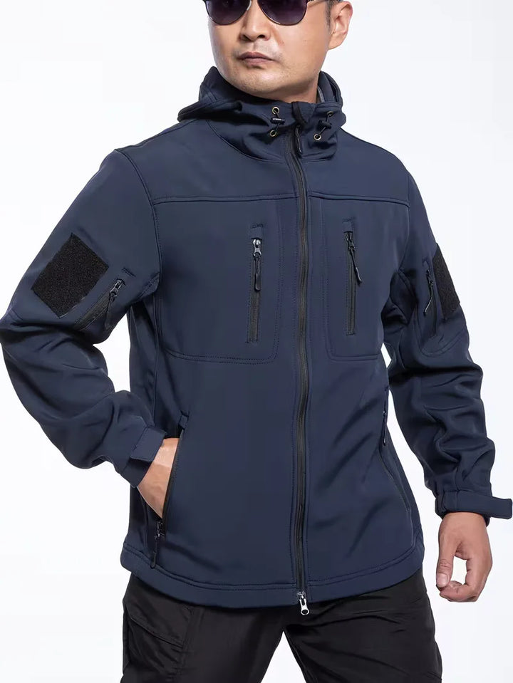 Parka met fleece voering