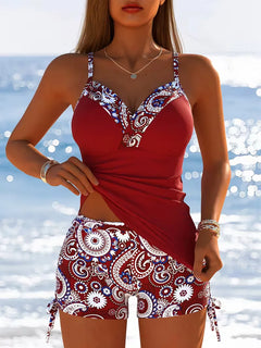 Bikini met bloemenpatroon