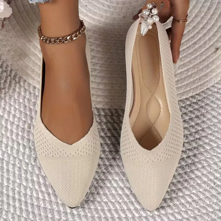 Ballerina met puntige neus
