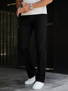 Pantalons met rechte pijpen