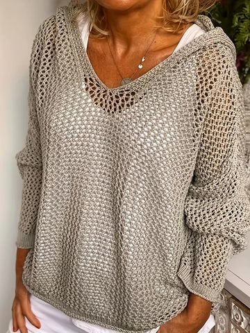 Oversized hoodie met capuchon