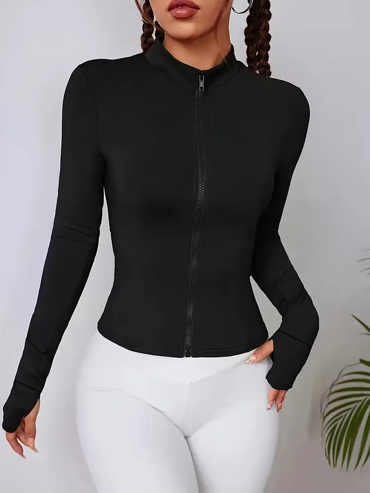 Sporttop met lange mouwen