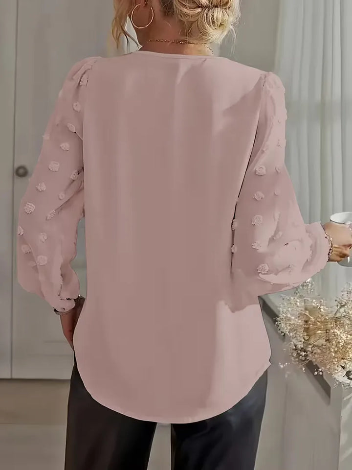 Blouse met lange mouwen