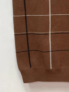 Mouwloos vest met V-hals