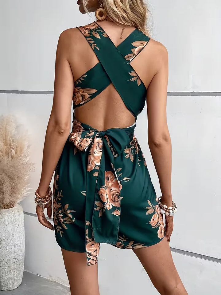 Jumpsuit met floral print