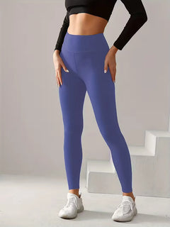 High-waisted slim fit legging