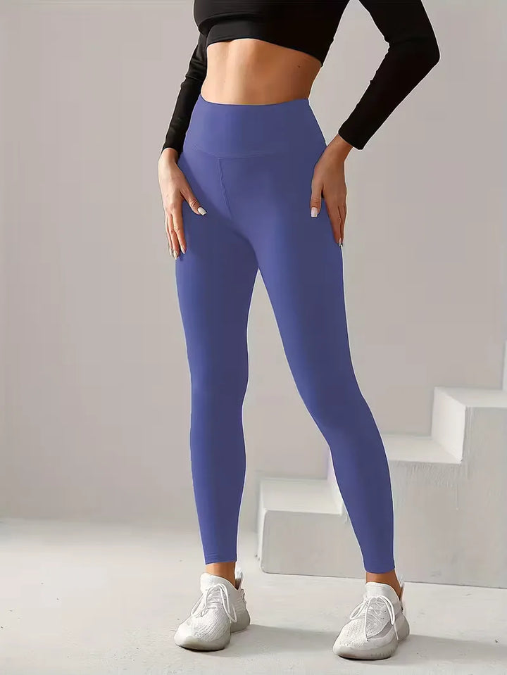 High-waisted slim fit legging