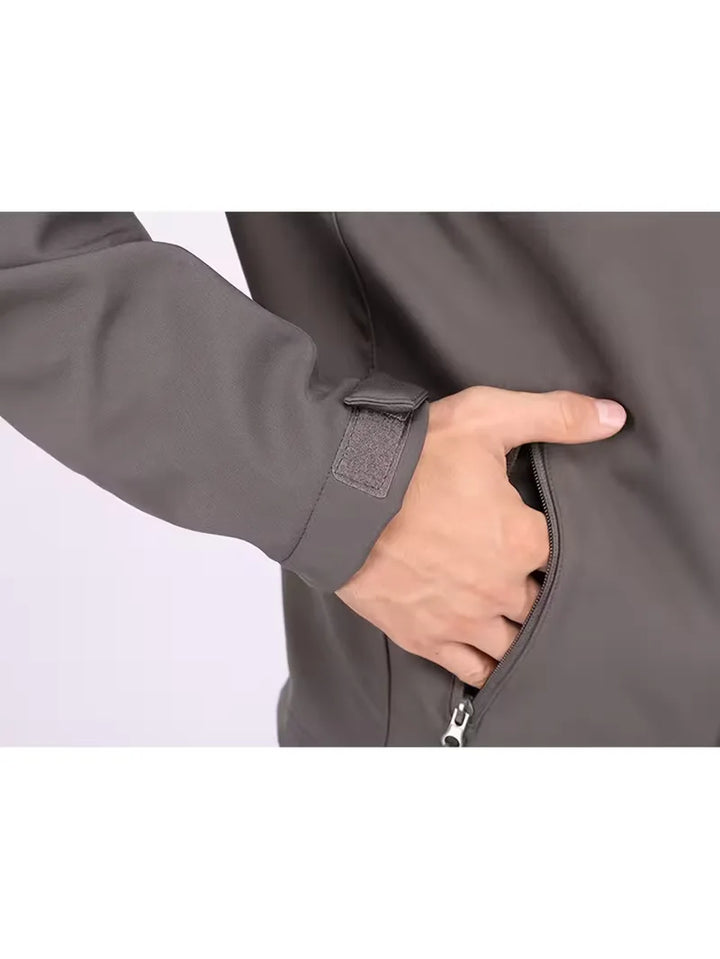 Parka met fleece voering