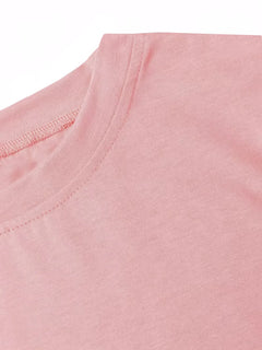T-shirt met lotus bloemenprint