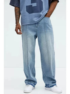 Loose fit jeans met vijf-pocket styling