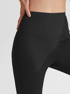 Flared broek met hoge taille