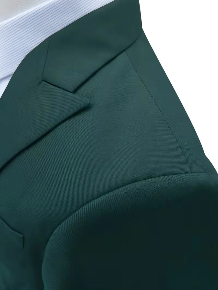 Drie-delig slim fit pak