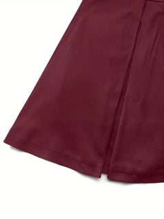 High-waisted slim fit short