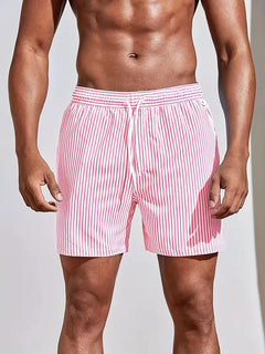 Zwemshorts met gestreept patroon