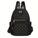 Rugzak met quilted voorkant