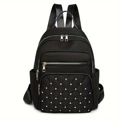 Rugzak met quilted voorkant