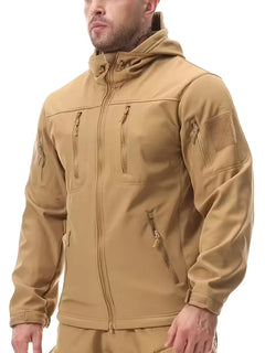Parka met fleece voering