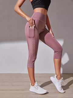 Capri legging met hoge taille