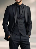 Drie-delig pak met slim fit