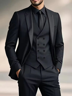 Drie-delig pak met slim fit